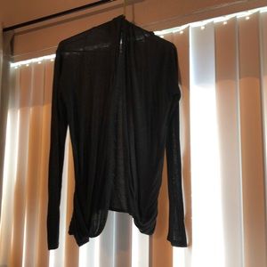 Grey Slouchy Cardigan